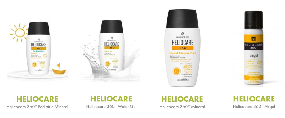 heliocare 360 range