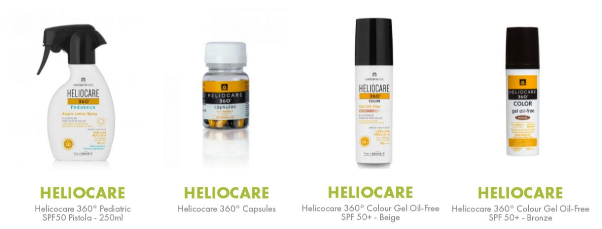 heliocare 360 range