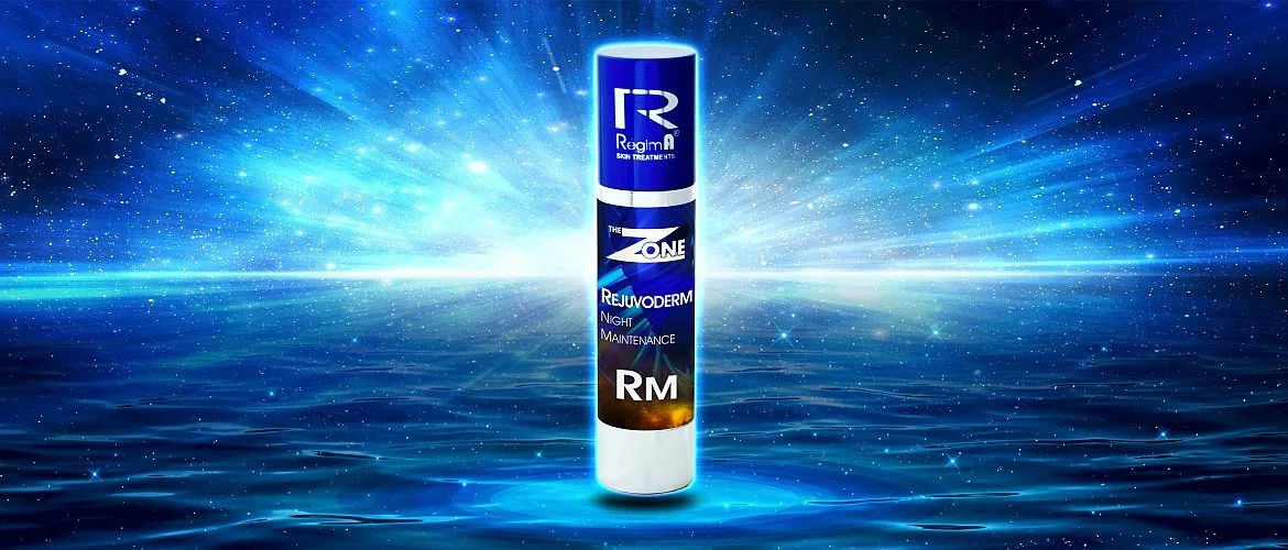 RegimA product image on a blue background