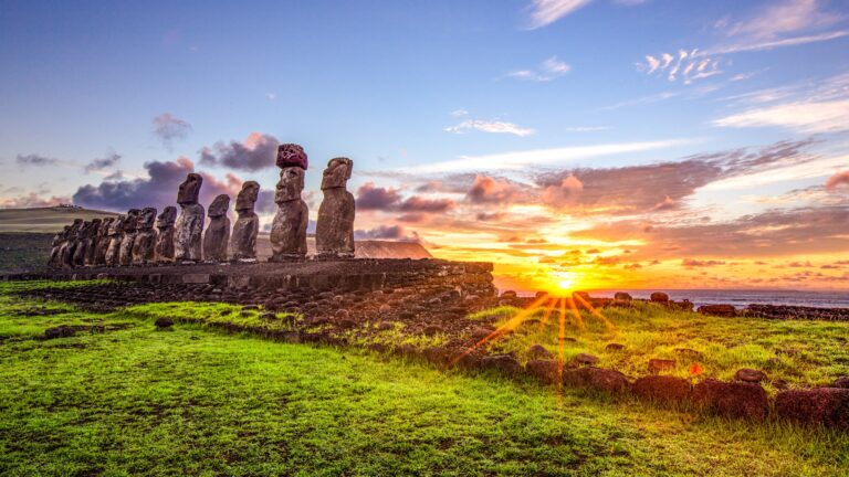 All the way from Easter Island
